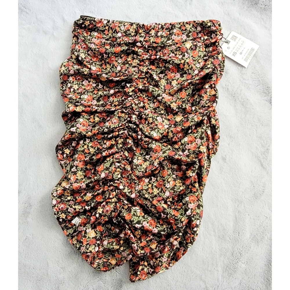 Zara Floral Skirt XS